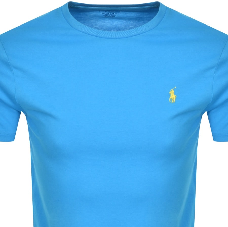 Alternative Image for ProductRalph Lauren Crew Neck T Shirt Blue2